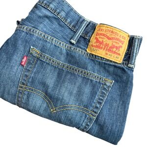 Levis 527 Slim Bootcut Jeans Mens 40x30 (40x26) Blue Medium Wash 05527-0239